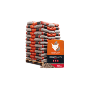 Heizfuxx Holzpellets Red 975 kg Palette 65 x 15 kg ENplus A1
