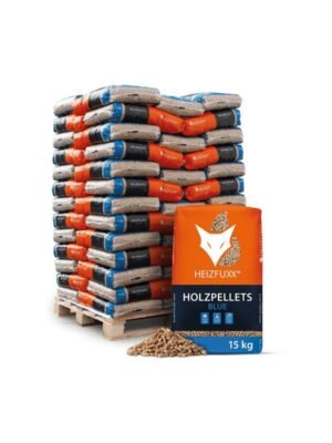 Heizfuxx Holzpellets Blue 975 kg Palette 65 x 15 kg ENplus A1