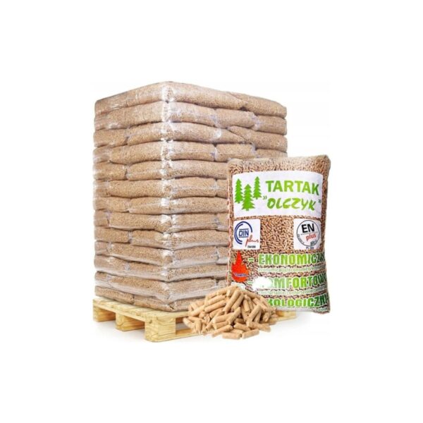 Olczyk Holzpellets Premium 975 kg Palette 65 x 15 kg ENplus A1