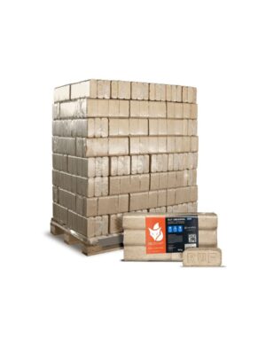 Heizfuxx RUF Original Blue Holzbriketts 960 kg Palette 96 x 10 kg