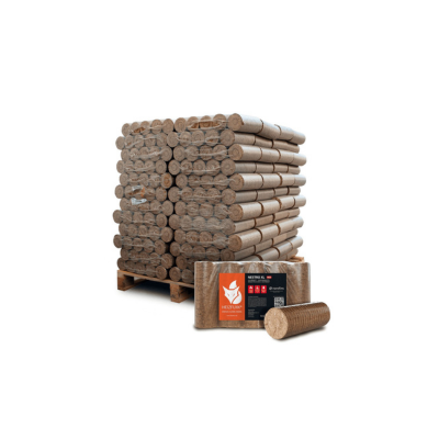 Heizfuxx Nestro XL Red Holzbriketts 960 kg Palette 96 x 10 kg