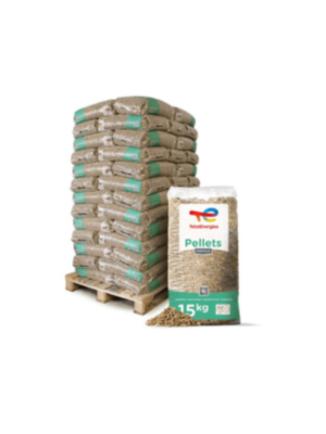 TotalEnergies Holzpellets Premium 975 kg Palette ENplus A1 65 x 15 kg