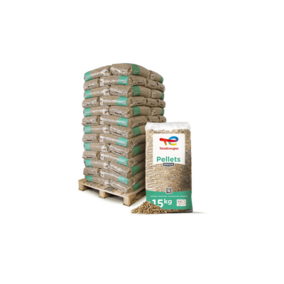 TotalEnergies Holzpellets Premium 975 kg Palette 65 x 15 kg ENplus A1